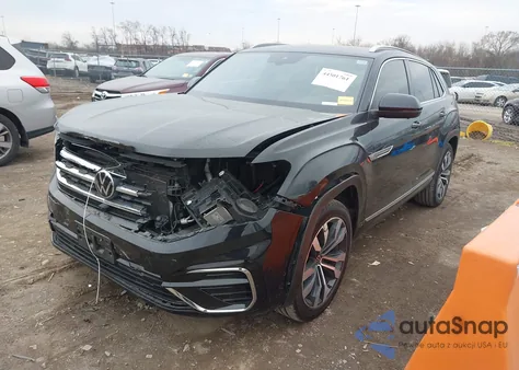 2022 Volkswagen Atlas Cross Sport 3.6L V6 Sel Premium R-Line from USA, damaged, VIN 1V2FE2CAXNC210993